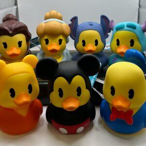 Full Set - New Disney Rubber Ducks - NWT